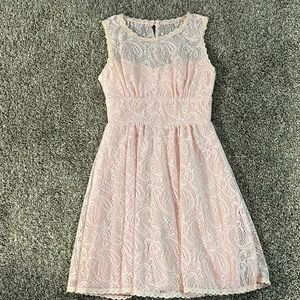Super cute and soft pink dress